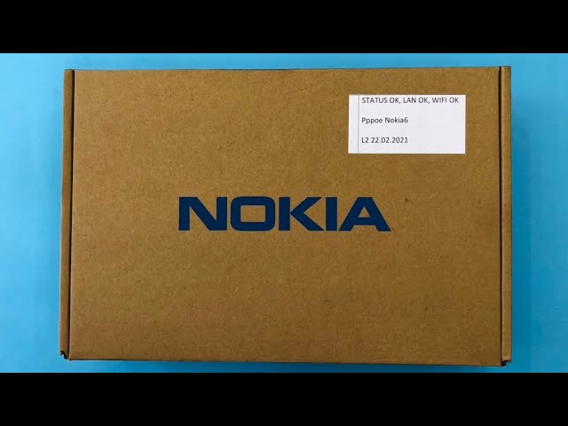 Nokia Fiber Modem G-140W-B